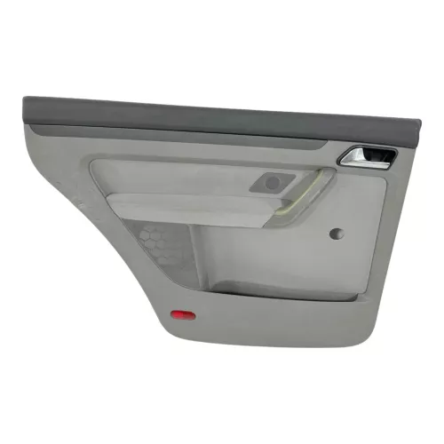 VW Touran 1x Türverkleidung Verkleidung Tür hinten links Griff Öffner - grau
