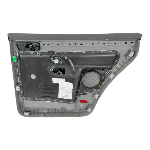 VW Touran 1x Türverkleidung Verkleidung Tür hinten links Griff Öffner - grau (179643)