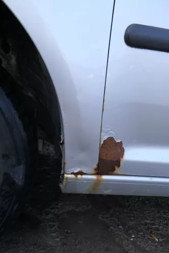 VW Caddy 2K Kotflügel vorne links silber LA7W 2K0821021 bis ca.AnfanBj.2011 (179695)