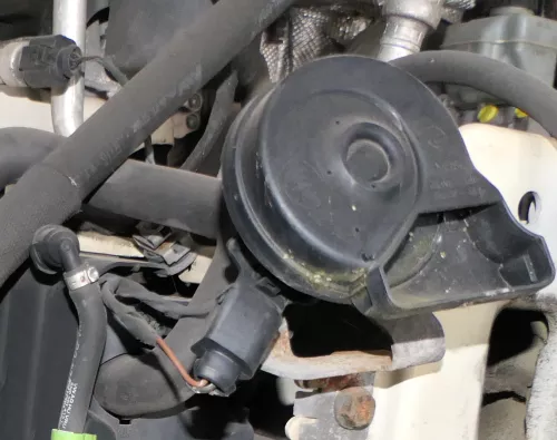 VW Sharan 7N Alhambra Hupe Signalhorn 7N0951221A + Halter