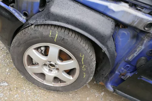 A3 8L Radhausschale Dämpfung Radhaus vorne links 8L0821171A /C