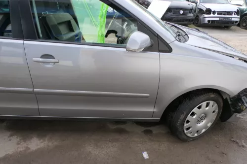 VW Polo 9N 9N3 Tür vorne rechts Beifahrertür 4/5-Türer grau silber LA7R ohneAnba