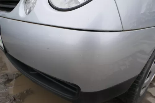 VW Lupo 6x Stoßstange vorne Frontstoßstange Stoßfänger silber LA7W (179965)