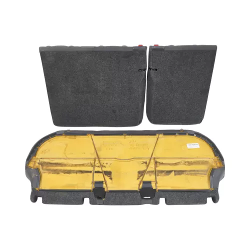 Golf 5 V Sitz Sitze hinten Rückbank Rücksitzbank 3 Punkt Lehne anthrazit off-bla (179974)