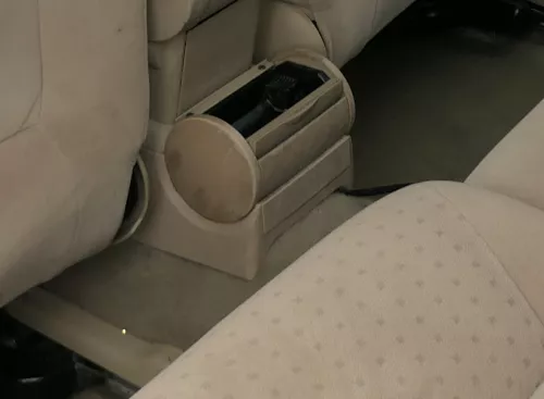 Golf 4 Bora Mitteltunnel Aschenbecher hinten Verkleidung Beige hellbeige (179995)