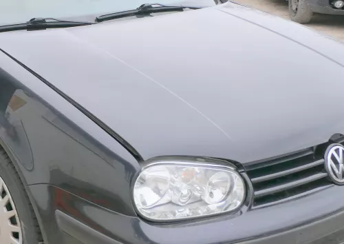 VW Golf 4 Motorhaube Haube Klappe vorne schwarz LC9Z metallic blackmagic ll (180018)