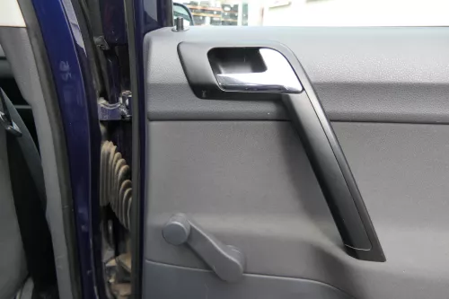 1x VW Polo 9N 9N3 Türverkleidung Verkleidung Tür hinten rechts 4/5-Türer dunkel (180022)