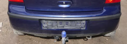 VW Polo 9N 9N3 Stoßstange Heckstoßstange hinten blau LB5N (180035)