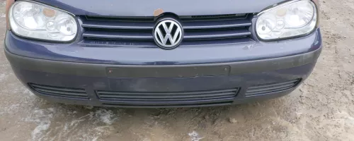 VW Golf 4 1J Stoßstange vorne Stoßfänger vorn blau LA5G