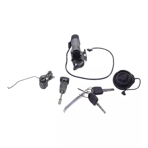 VW Lupo Arosa Schloßsystem Türschloß links mit 2x Schlüssel Zündschloß Hecksch 2 (180107)