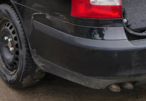 Skoda Octavia 1Z Combi Stoßstange hinten Heckstoßstange schwarz LF9R PDC (180190)