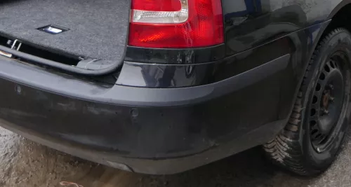 Skoda Octavia 1Z Combi Stoßstange hinten Heckstoßstange schwarz LF9R PDC (180190)