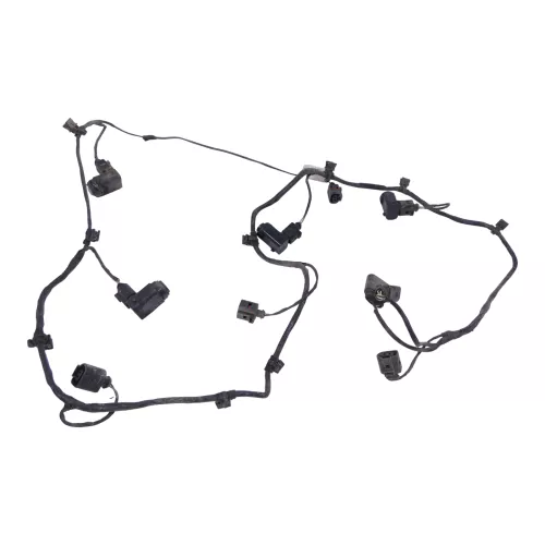 4x Seat Altea 5P Einparkhilfe PDC Kabelbaum Parksensoren hinten schwarz LS9N (180206)