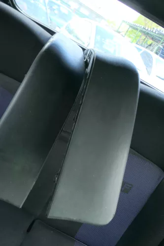 VW Golf 3 auch Cabrio Stoßstange vorne Stoßfänger vorn lackiert nlau LC5U (180210)