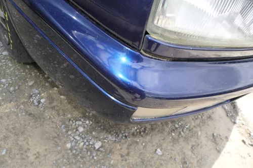 VW Golf 3 auch Cabrio Stoßstange vorne Stoßfänger vorn lackiert nlau LC5U (180210)