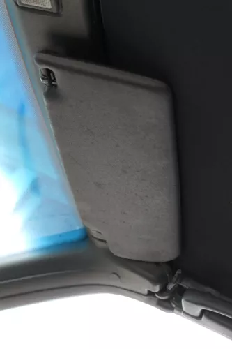 2x VW Golf 3 Cabrio 4 Sonnenblenden Sonnenblende rechts+links vorne schwarz (180248)