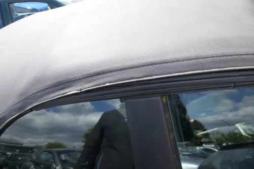 VW Golf 3 & 4 1E Cabrio Dach Scheibe Verdeck schwarz elektrisch - Mängel (180254)