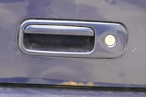 Polo 6N Golf 4 6N2 Lupo Griff Heckkklappe Heckklappengriff blau LB5N Öffner