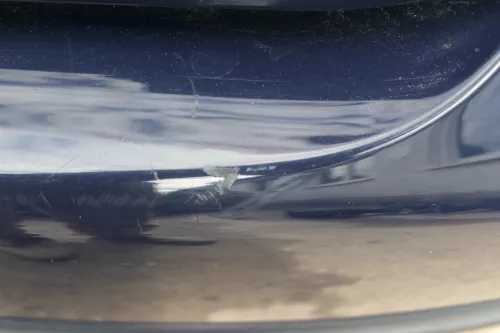 VW Golf 5 1K Limousine Stoßstange hinten Heckstoßstange blau LA5G (180323)