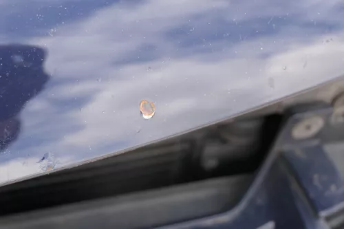 VW Golf 5 V 1K Motorhaube Haube Klappe vorne blau LA5G (180327)