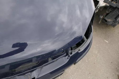 VW Golf 5 V 1K Motorhaube Haube Klappe vorne blau LA5G (180327)