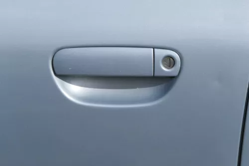 Audi A3 8L Tür nur Türblatt vorne links blau LY7R 4/5-Türer (180333)