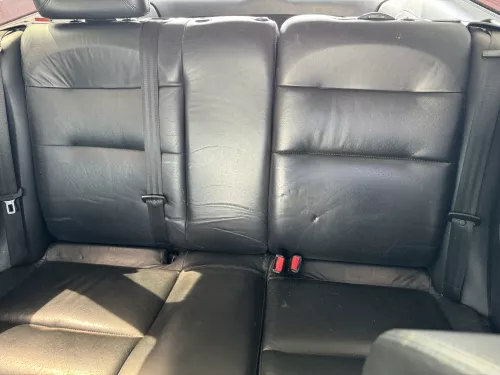 VW Passat 3B 3BG Kombi Sitz Rückbank Rücksitzbank Sitzfläche Sitze Leder schwarz (180377)