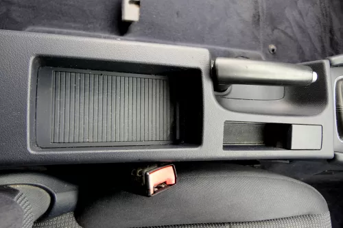 Audi A3 8P Mitteltunnel hinten Verkleidung um Handbremse Konsole - schwarz