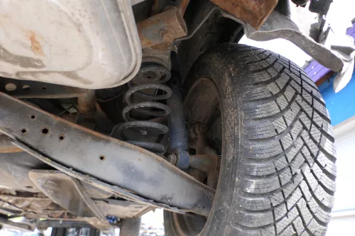 2x Golf 5 Tour Feder Federn hinten links & rechts Hinterachse 1K0511115HC (180409)