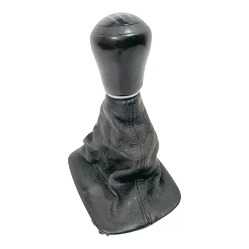 Audi A6 4B Schaltknauf Schaltsack Schaltknüppel original 5-Gang Leder (180516)