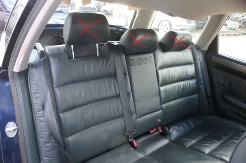 A6 4B Kombi Avant Rückbank Rücksitzbank Sitz Rücksitz Buffalino grün lago Leder