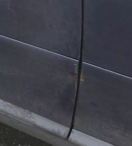 Audi A6 4B C5 Tür nur Türblatt vorne rechts Beifahrertür blau LZ5T (180534)