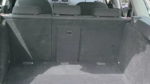 Golf 6 5K Kombi Sitze hinten Rückbank Rücksitzbank 3 Punkt Gurt Lehne OHNE-Kopfs (180608)