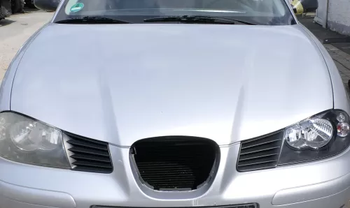 Seat Ibiza 6L Motorhaube Haube Klappe vorne silber grau LS7N 6L0823031D