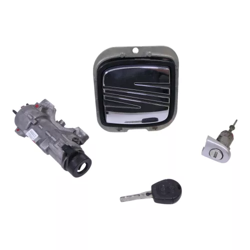 Seat Leon 1M Schloßsystem Türschloß mit 1x Schlüssel Schloß Zündschloß Tür