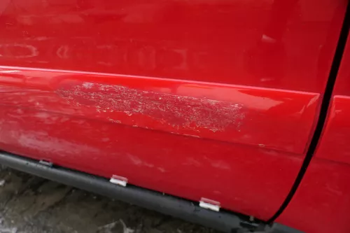 Audi A4 B5 Tür vorne rechts rot LY3H (Leiste+Griff beachten) Facelift (180691)
