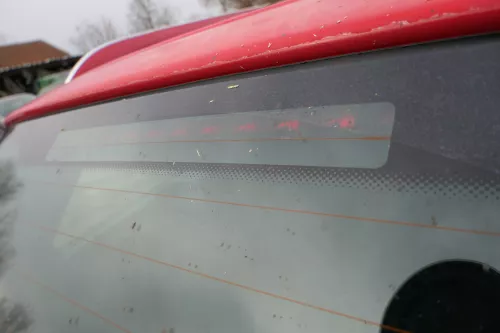 Audi A4 B5 Avant Facelift Heckklappe Klappe hinten rot LY3H Facelfit Scheibe (180695)