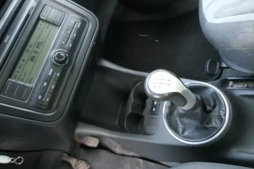 Skoda Fabia Roomster 5J Schaltknauf Schaltsack Schaltung Schaltknauf original 9B (180756)