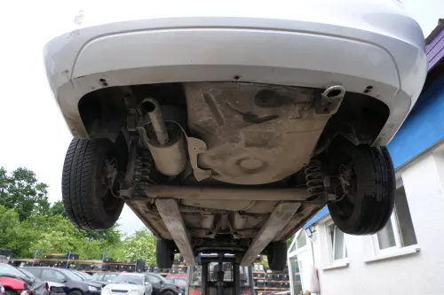 Skoda Fabia 6Y Auspuff Endtopf Rohr hinten 1,4 TDI original BMS BNV BNM BLS BSW (180777)