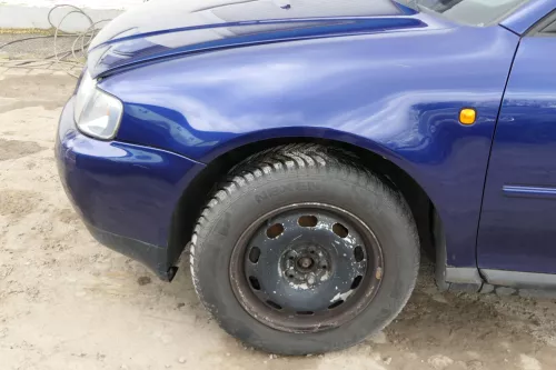 Audi A3 8L Kotflügel vorne links - blau LZ5K