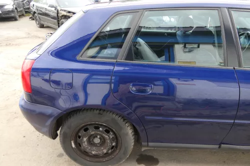 Audi A3 8L Tür Türblatt hinten rechts 4/5-Türer - blau LZ5K