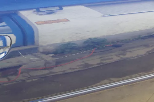 Audi A3 8L Tür Türblatt hinten rechts 4/5-Türer - blau LZ5K (180820)