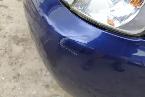 Audi A3 8L Stoßstange Frontstoßstange vorne blau LZ5K mit Grill (180821)