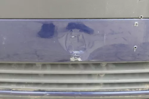 VW Golf 4 1J Stoßstange vorne Stoßfänger vorn blau LA5G (180850)