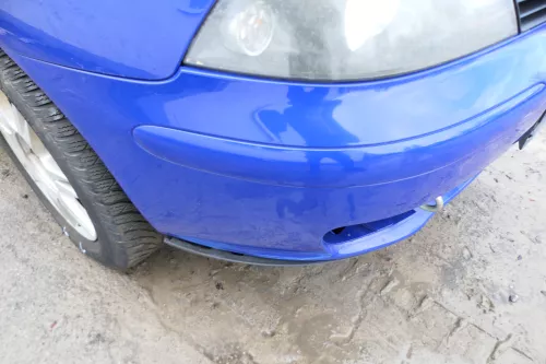 Seat Ibiza 6L Stoßstange Frontstoßstange vorne blau LS5G bis caAnfang2006 (180862)