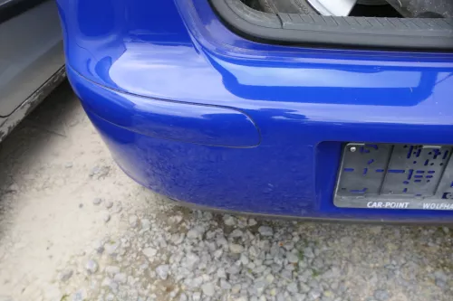 Seat Ibiza 6L Stoßstange Heckstoßstange hinten blau LS5G (180867)