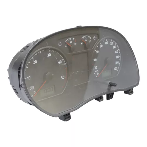 VW Polo 9N Tacho Tachometer Kombiinstrument 221.000km 6Q0920800M 1,4 TDI AMF BA (180888)