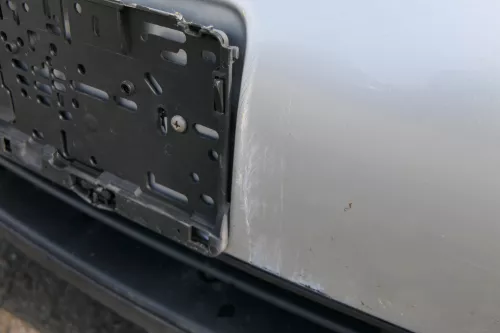 VW Lupo 6x Stoßstange vorne Frontstoßstange Stoßfänger silber LA7W (180896)