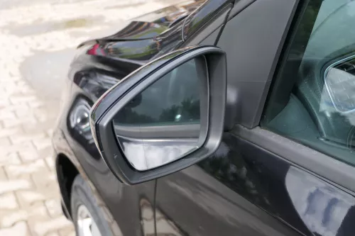 VW Polo 6R 6C elektrischer Spiegel Außenspiegel links außen schwarz LC9X (180931)