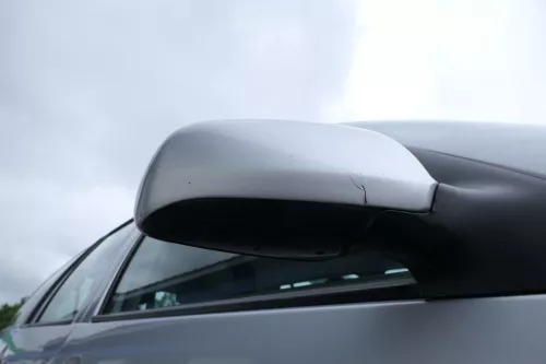 Golf 4 Bora elektrischer Spiegel rechts Außenspiegel grau silber LA7W Glas -GROß (180998)